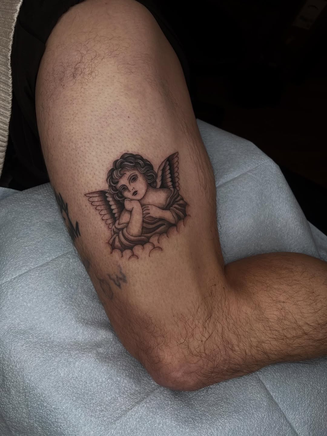 Tattoo by @linahsiaotattoo — black_and_grey, realism