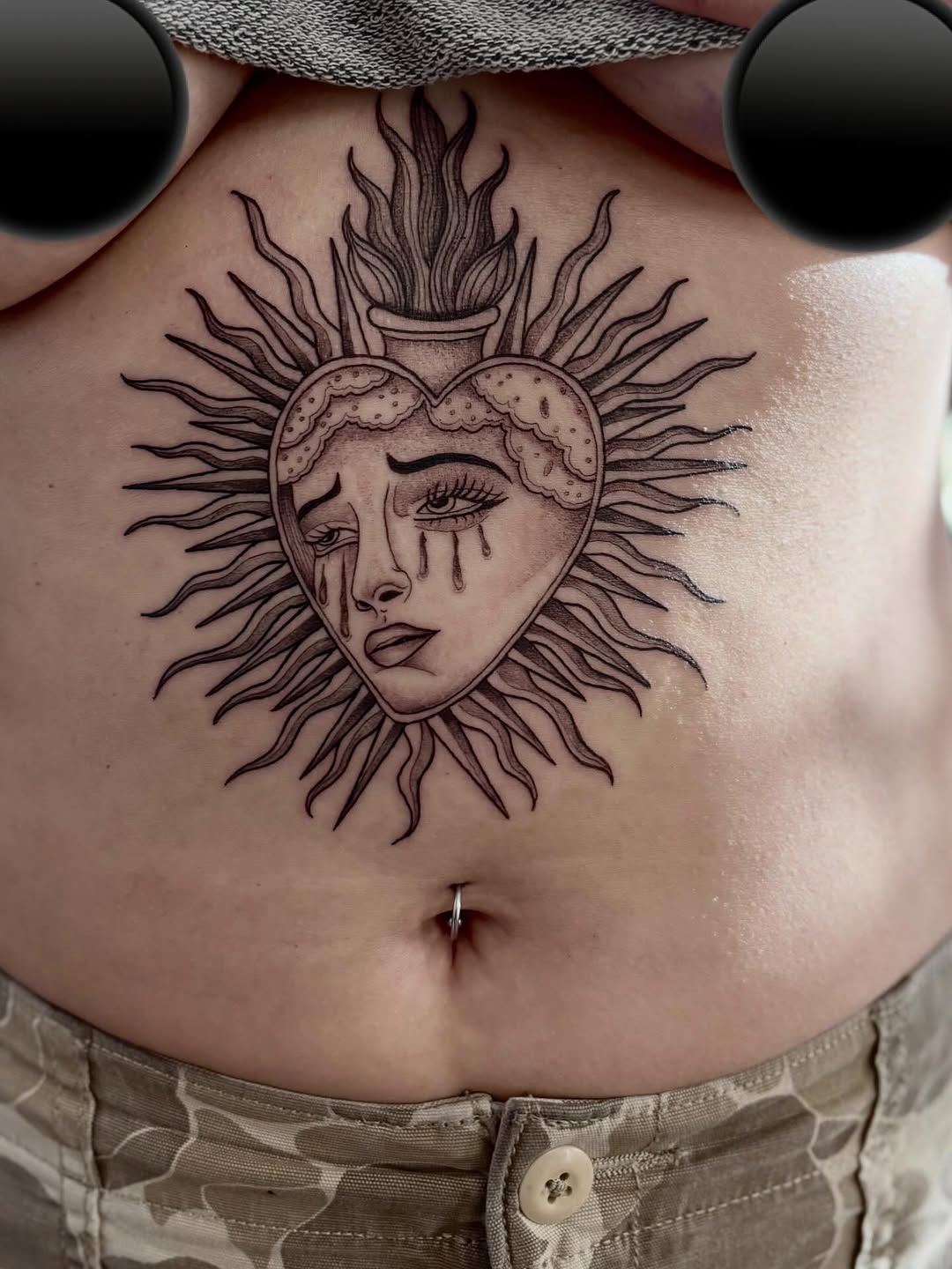 Tattoo by @chloeinknart — black_and_grey, neo_traditional
