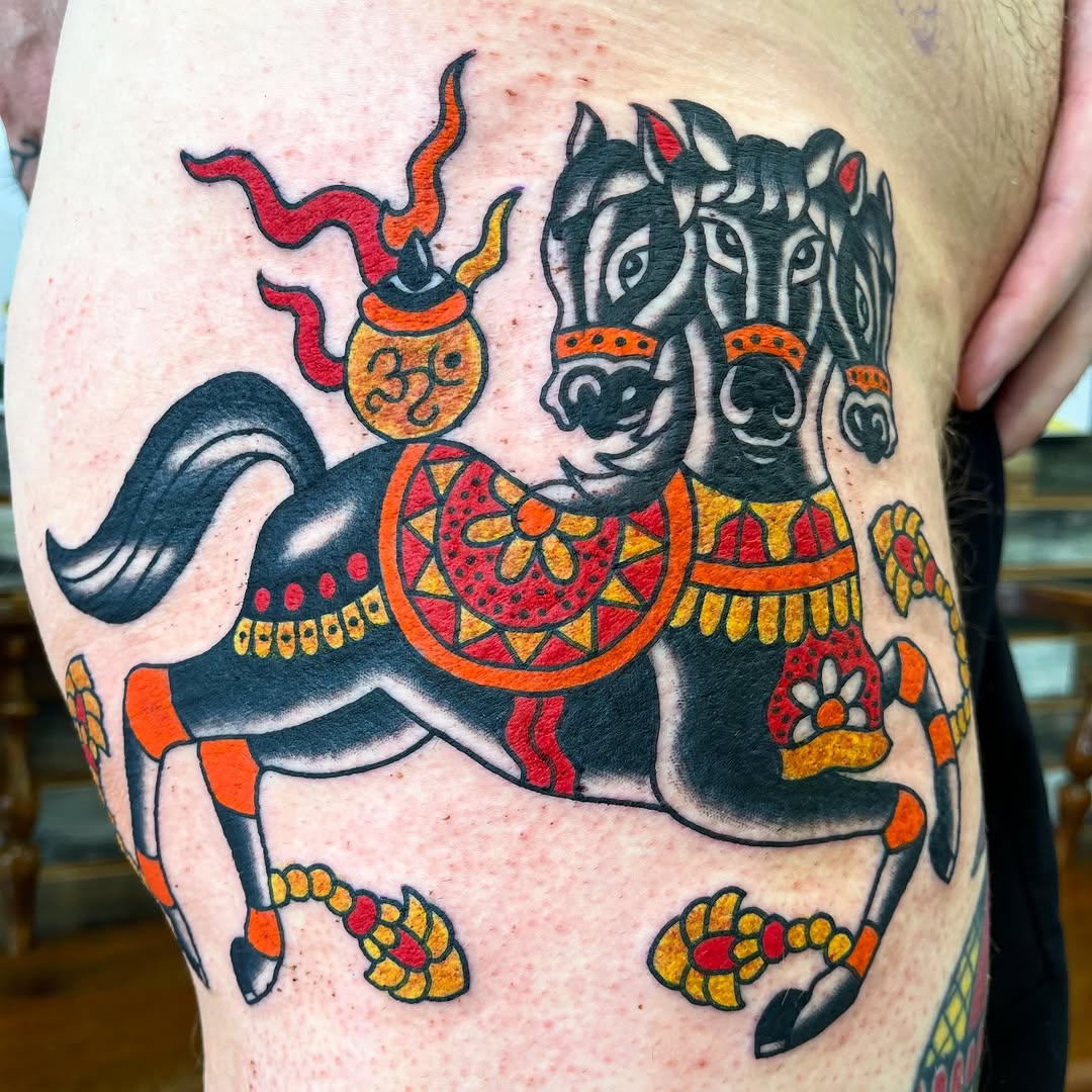 Tattoo by @gunga_ma — american_traditional