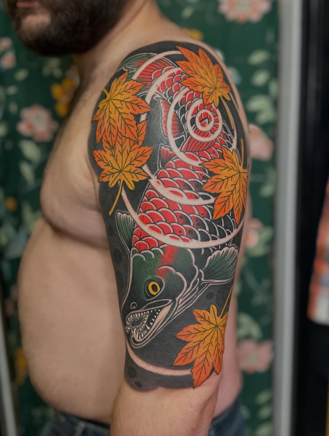 Tattoo by @megonshoretattoo โ japanese_irezumi, illustrative