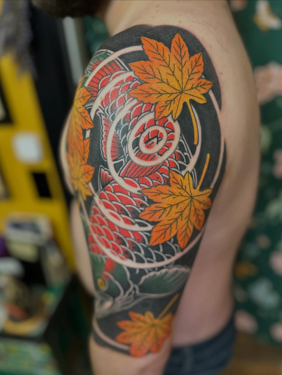 Tattoo by @megonshoretattoo โ japanese_irezumi, illustrative