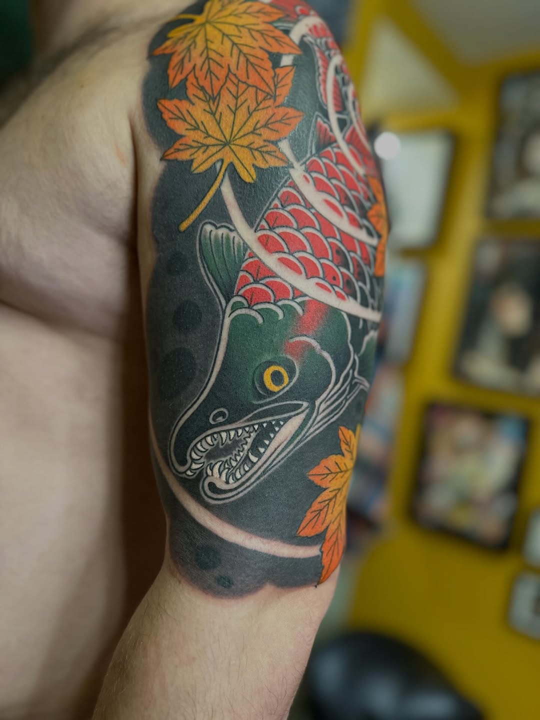 Tattoo by @megonshoretattoo โ japanese_irezumi, illustrative