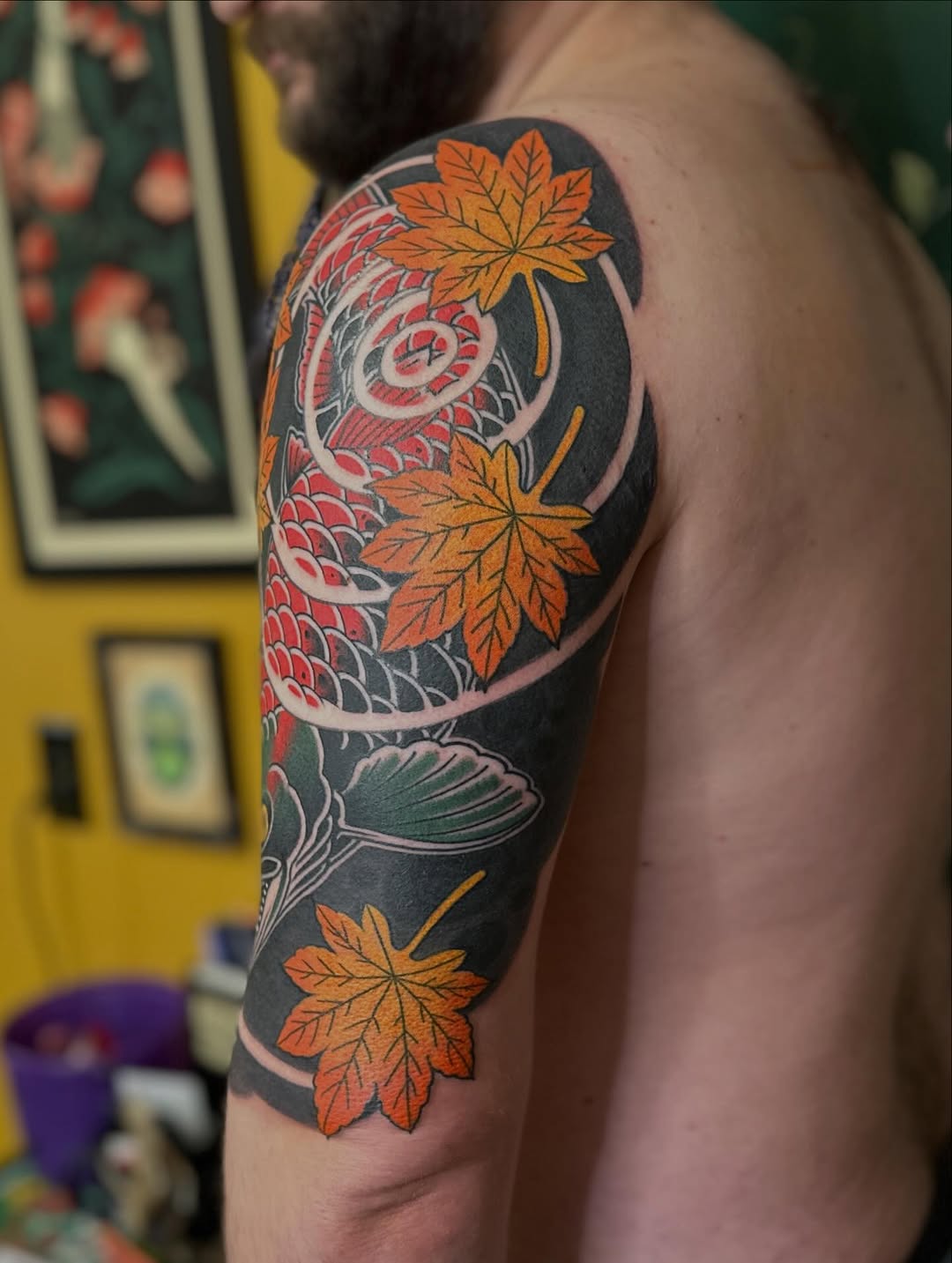 Tattoo by @megonshoretattoo โ japanese_irezumi, illustrative
