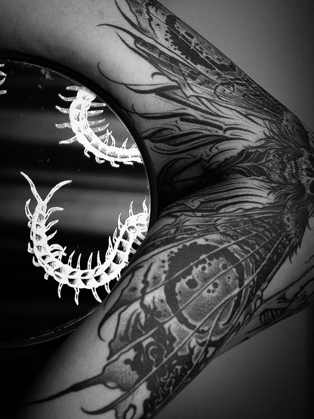Tattoo by @rks.ink β blackwork, illustrative