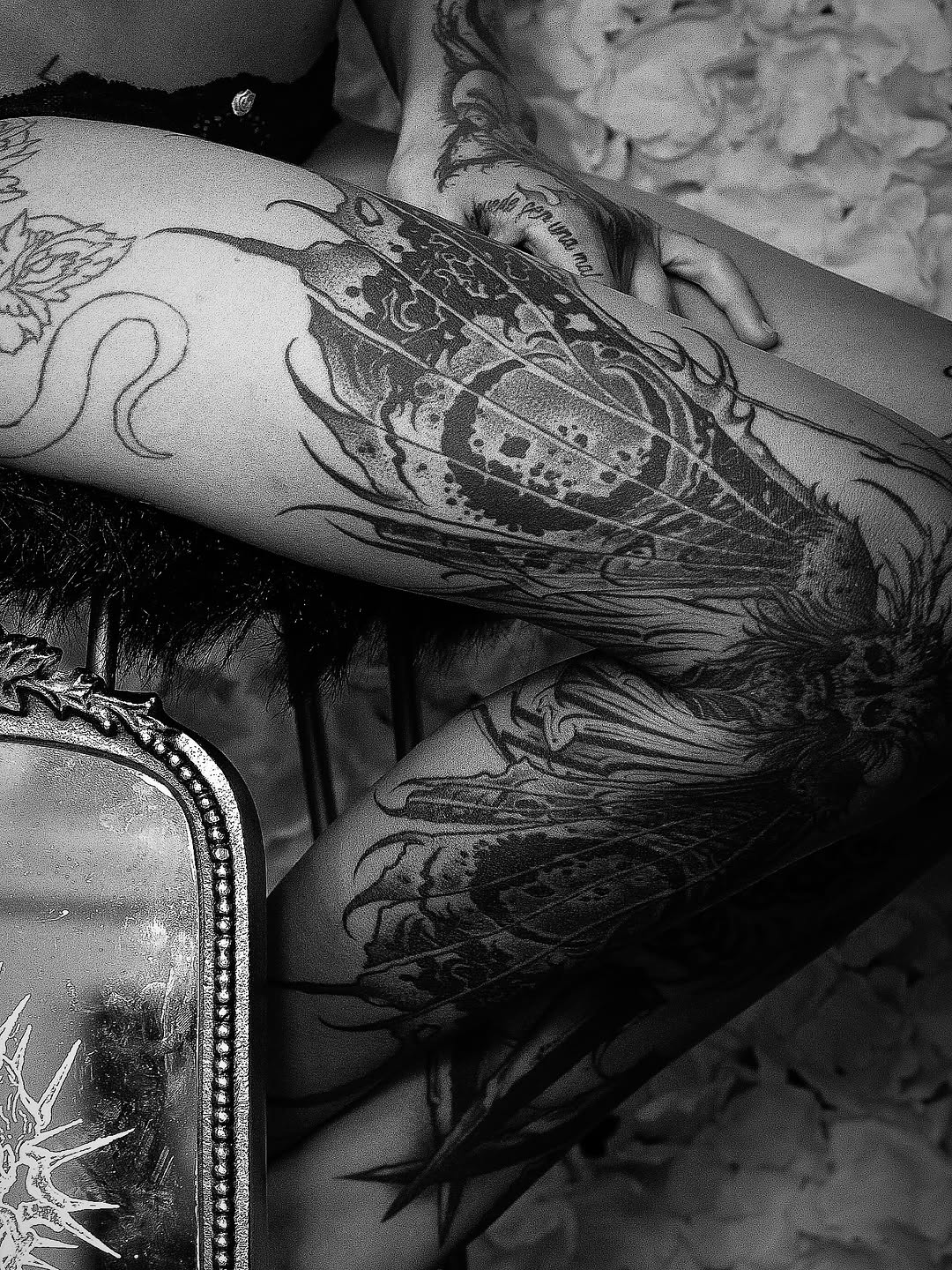 Tattoo by @rks.ink β blackwork, illustrative