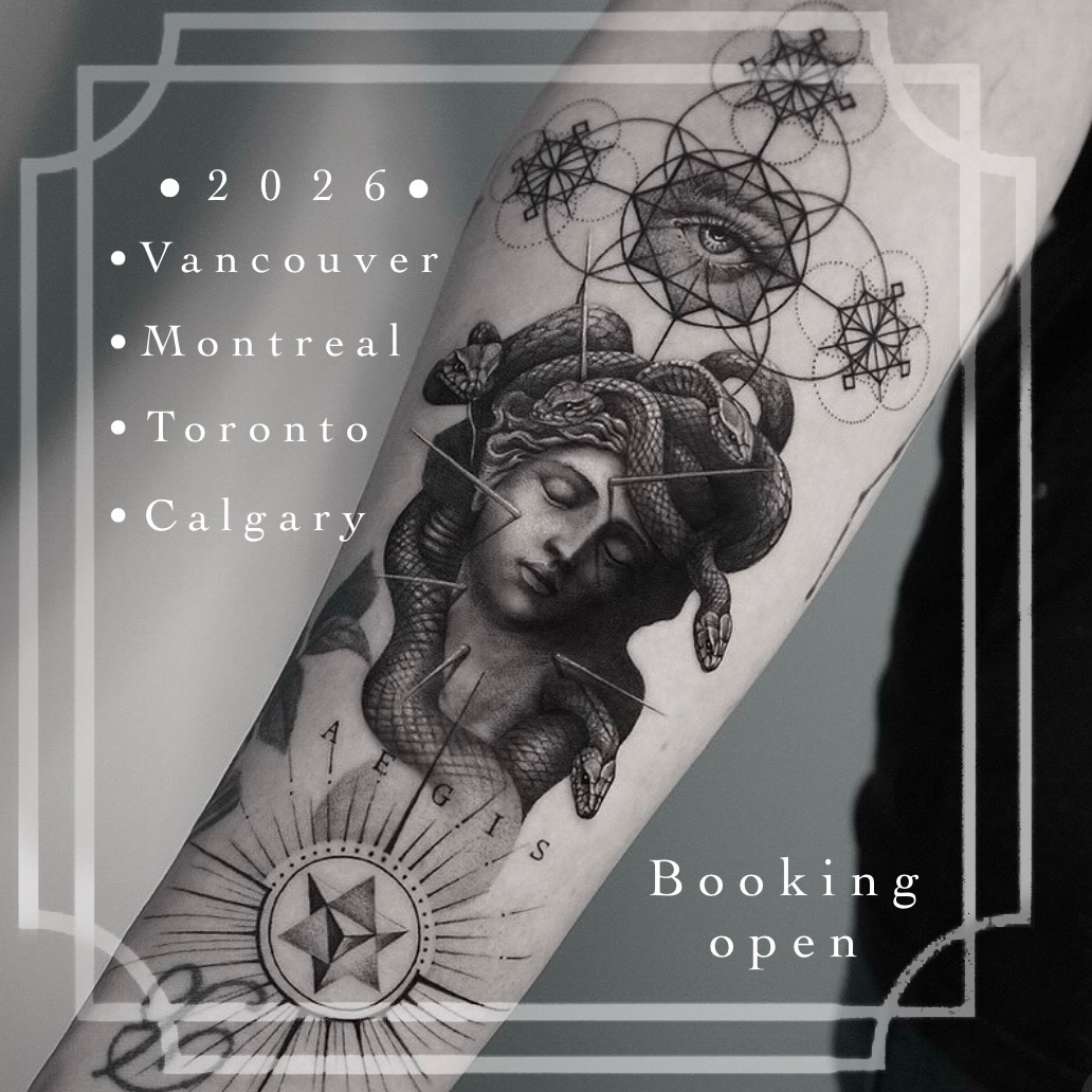 Tattoo by @ji.min.tt — realism, geometric