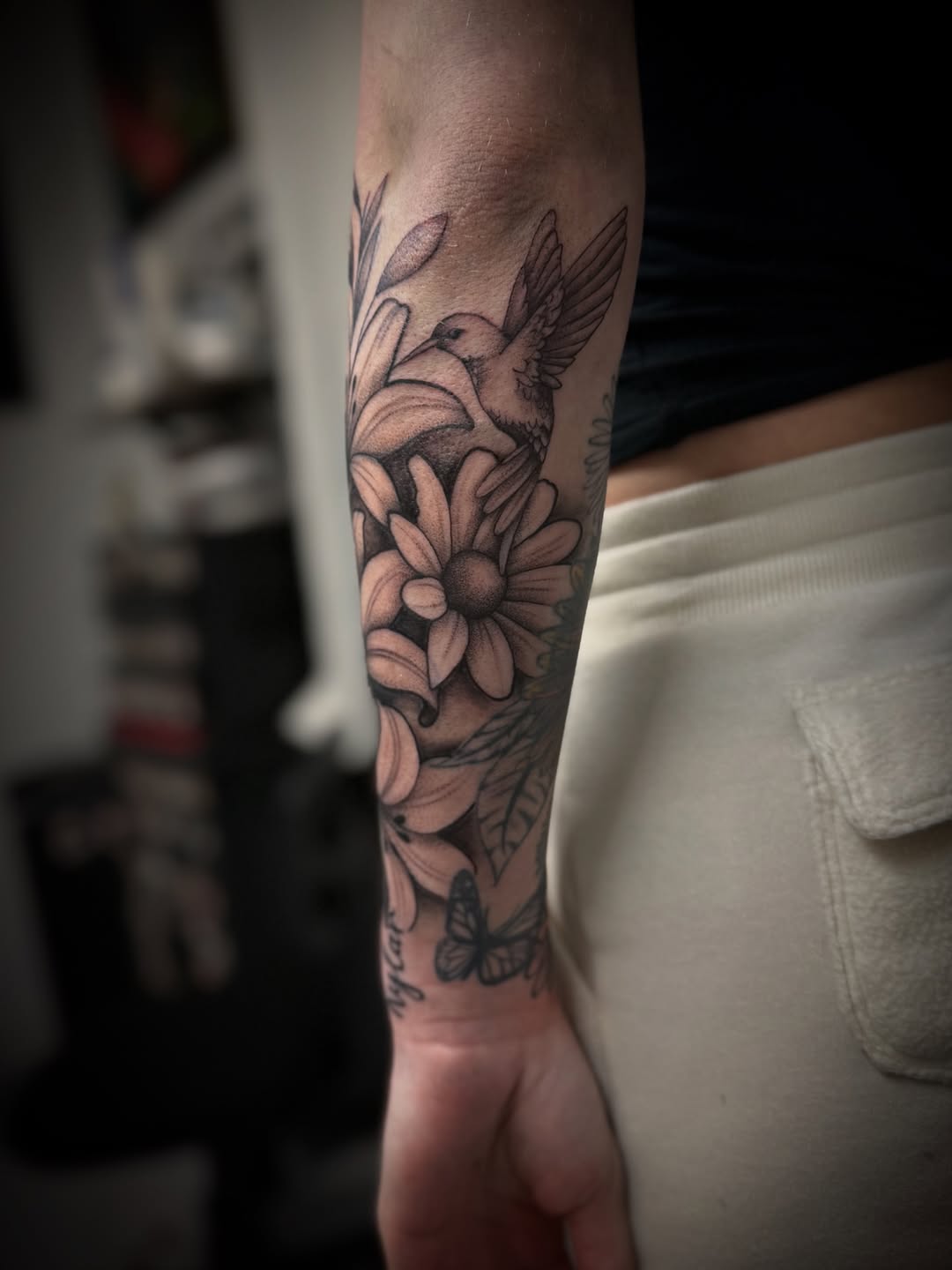 Tattoo by @llanotattooart — black_and_grey, realism