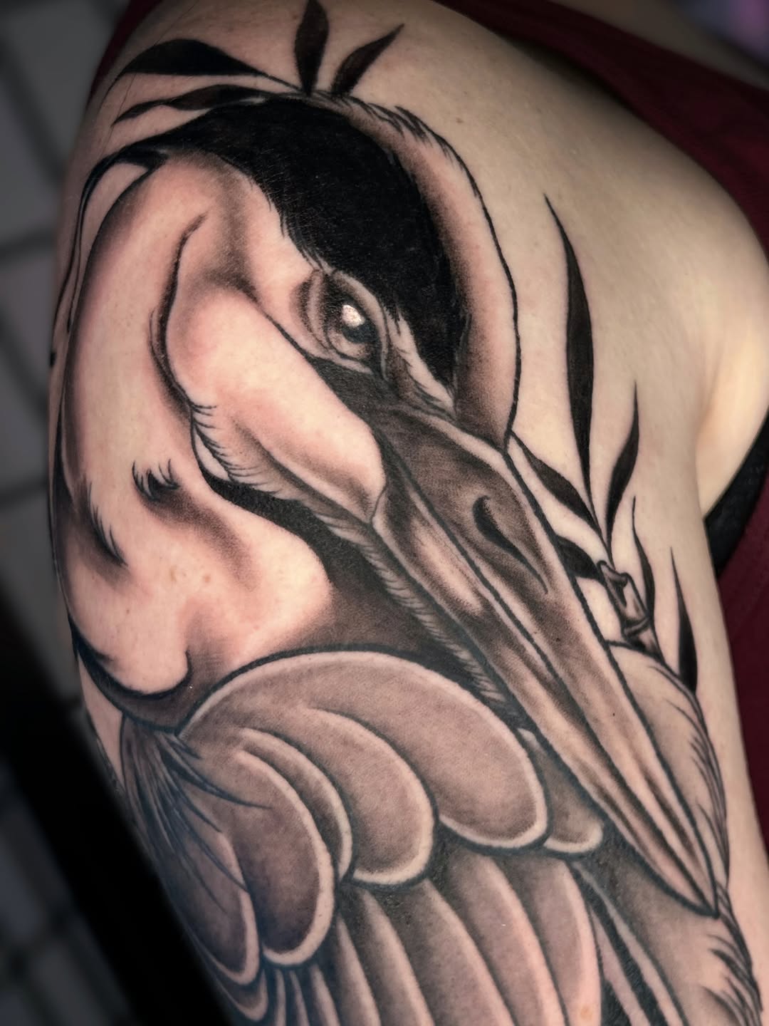 Tattoo by @marisolcreative — realism, black_and_grey