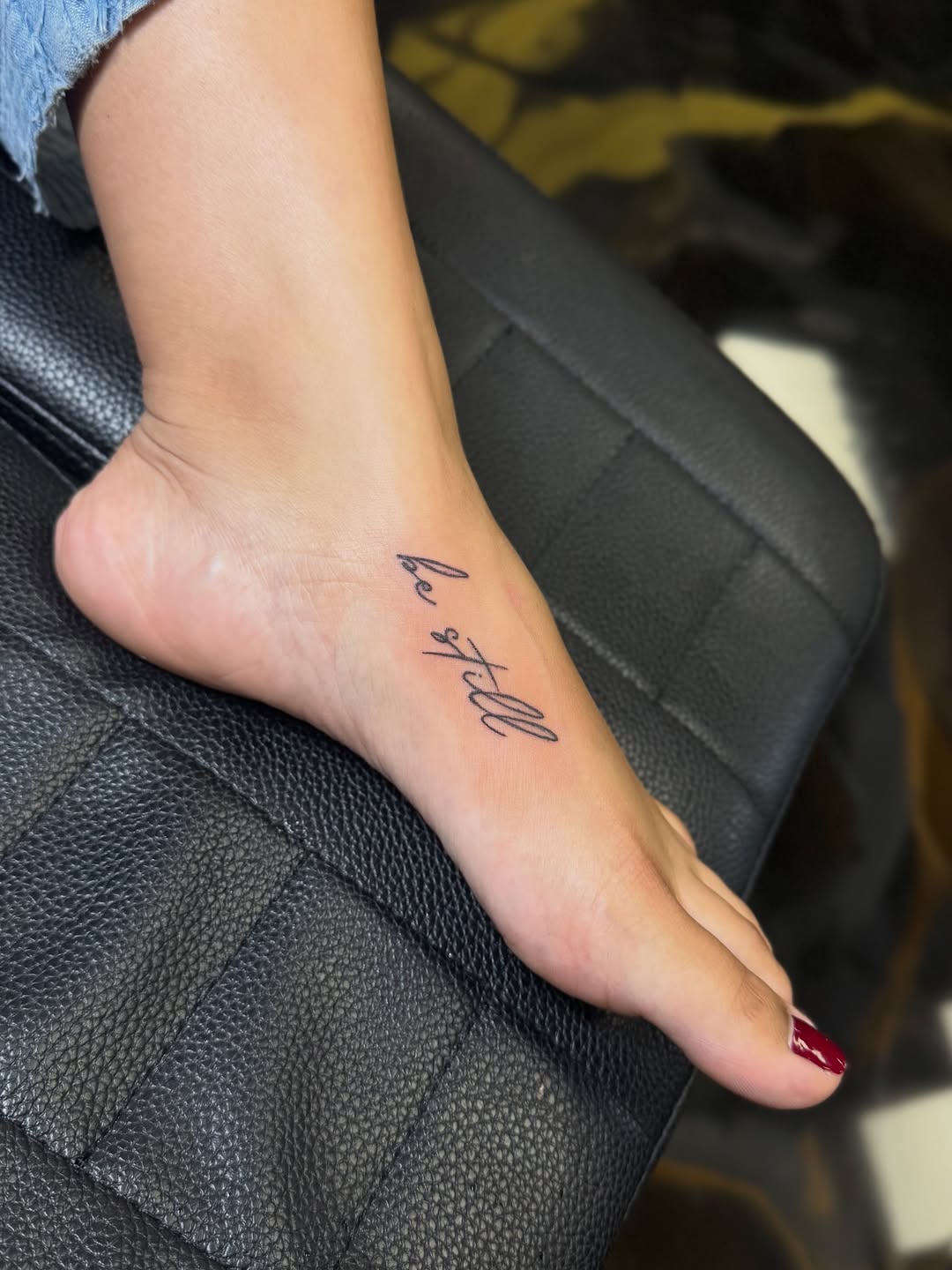 Tattoo by @eriktats13 โ lettering_script, fine_line