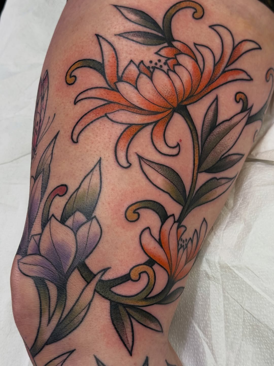 Tattoo by @inkedbyjenna — illustrative, black_and_grey
