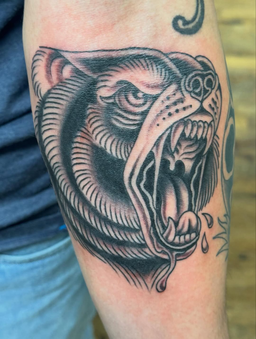 Tattoo by @sootattoos β american_traditional, black_and_grey