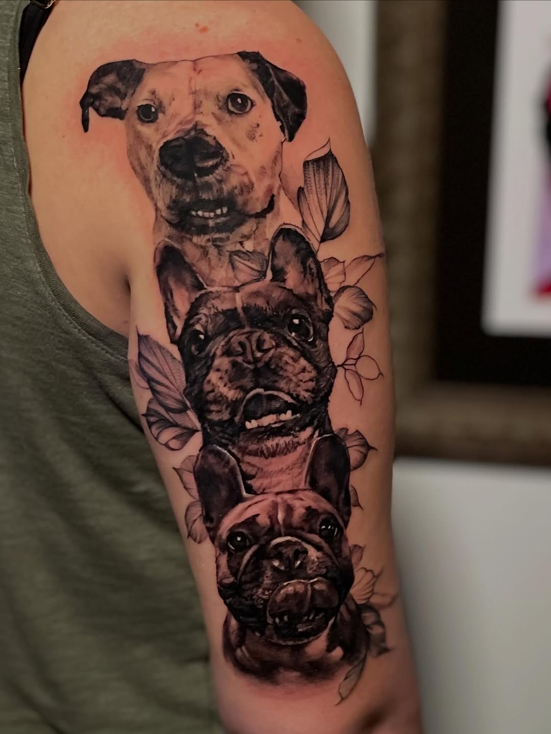 Tattoo by @nestormurrayart โ realism, black_and_grey