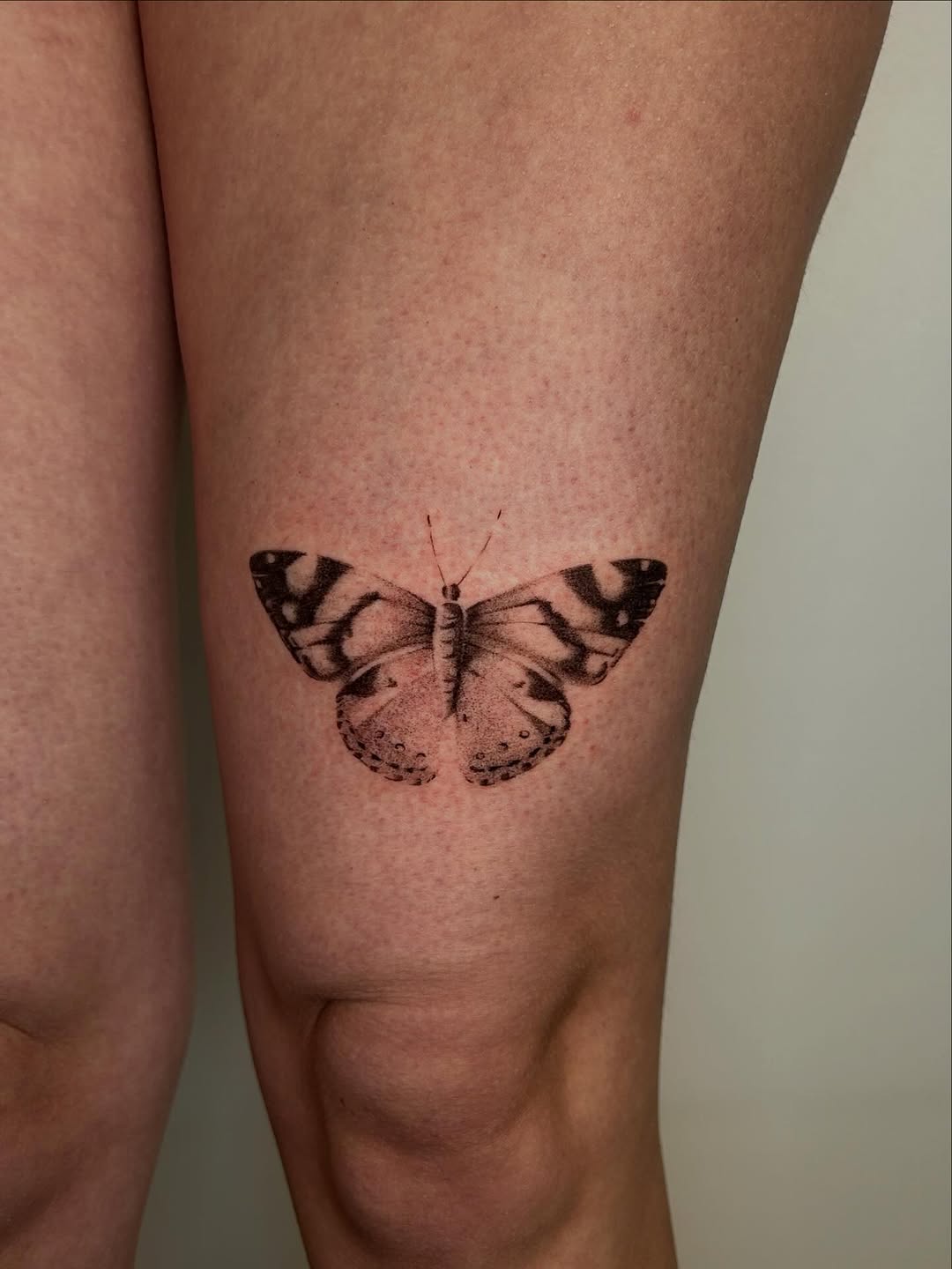 Tattoo by @tatbyj — black_and_grey, dotwork