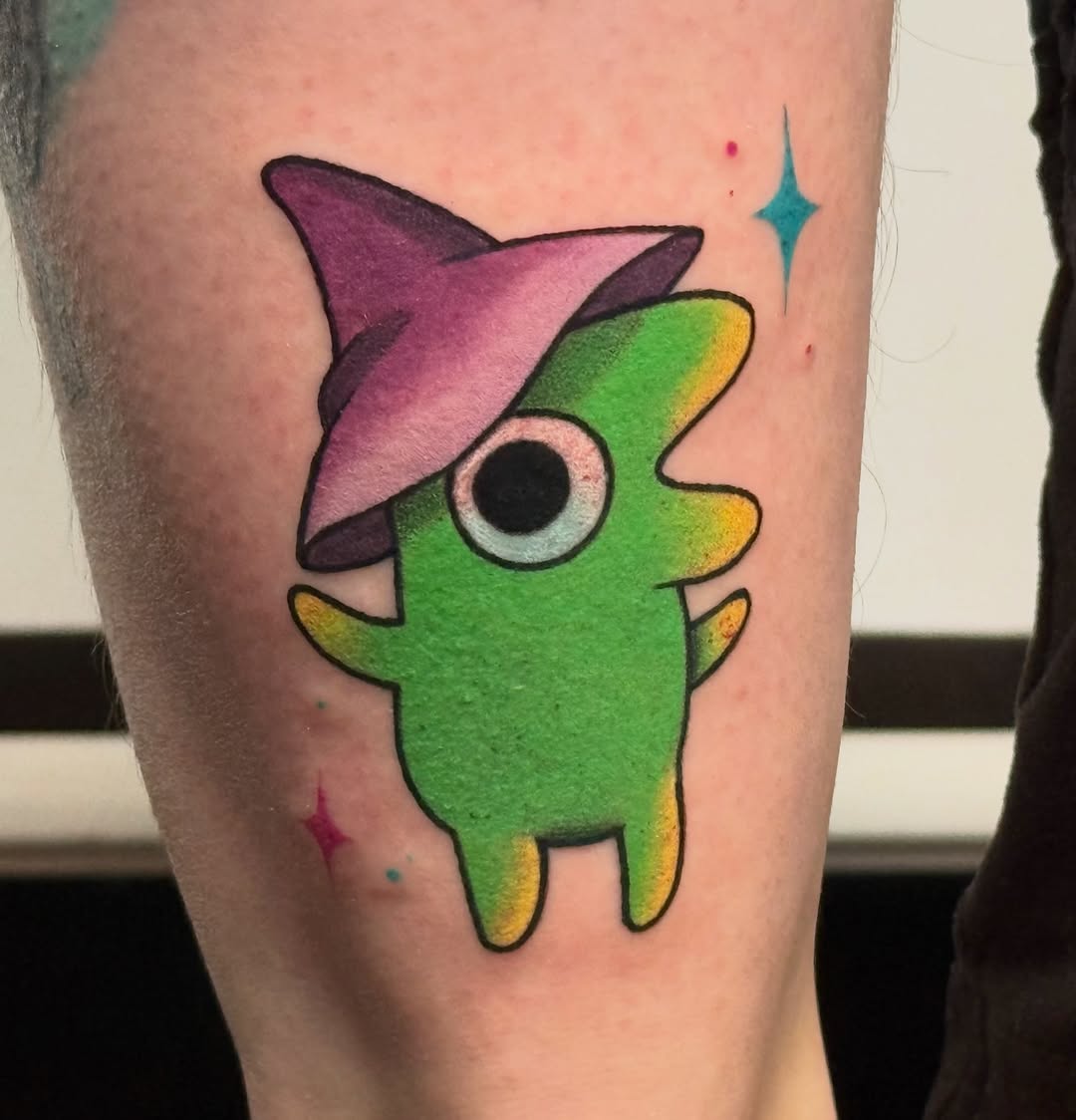 Tattoo by @darkodama — new_school, anime