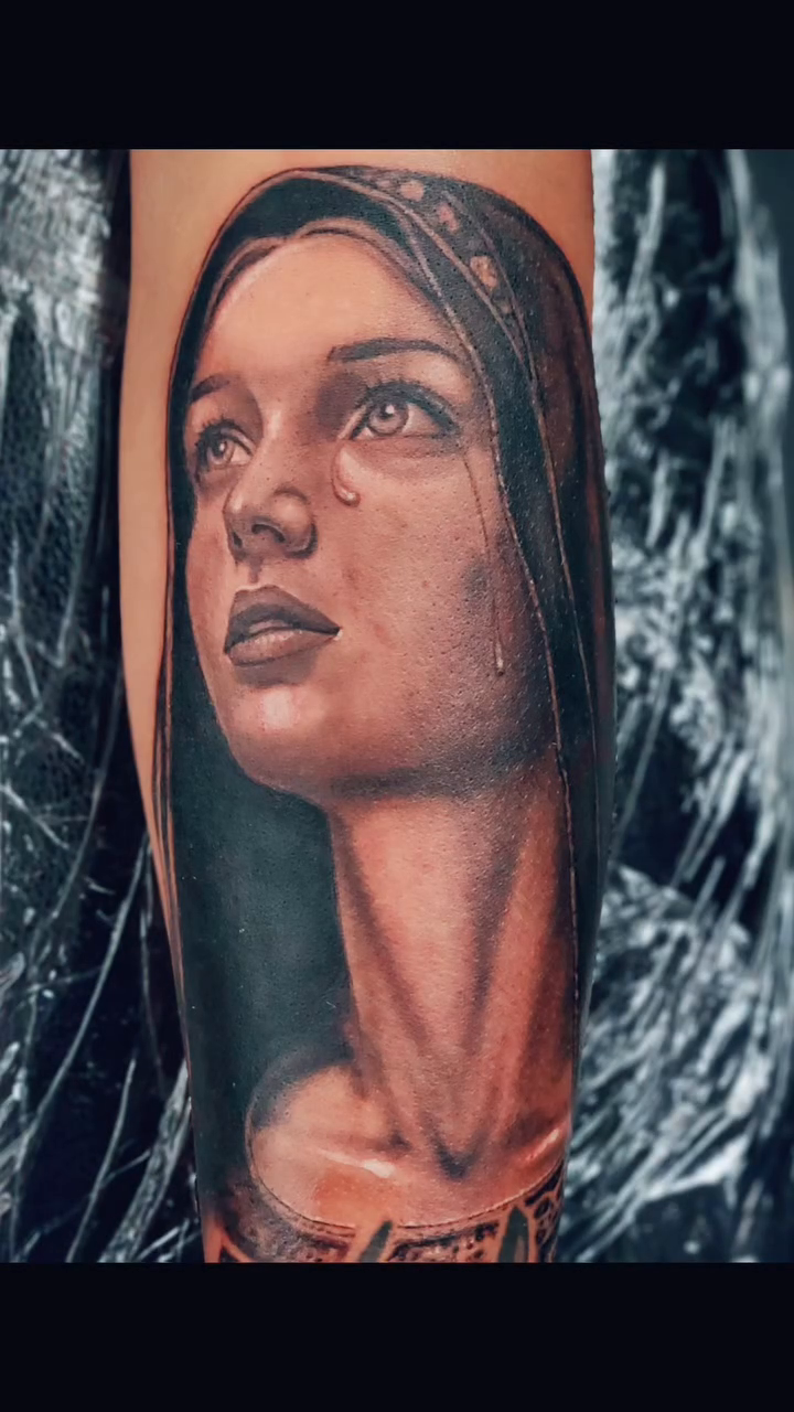 Tattoo work at Villain Arts Nashville Tattoo Convention 2026
