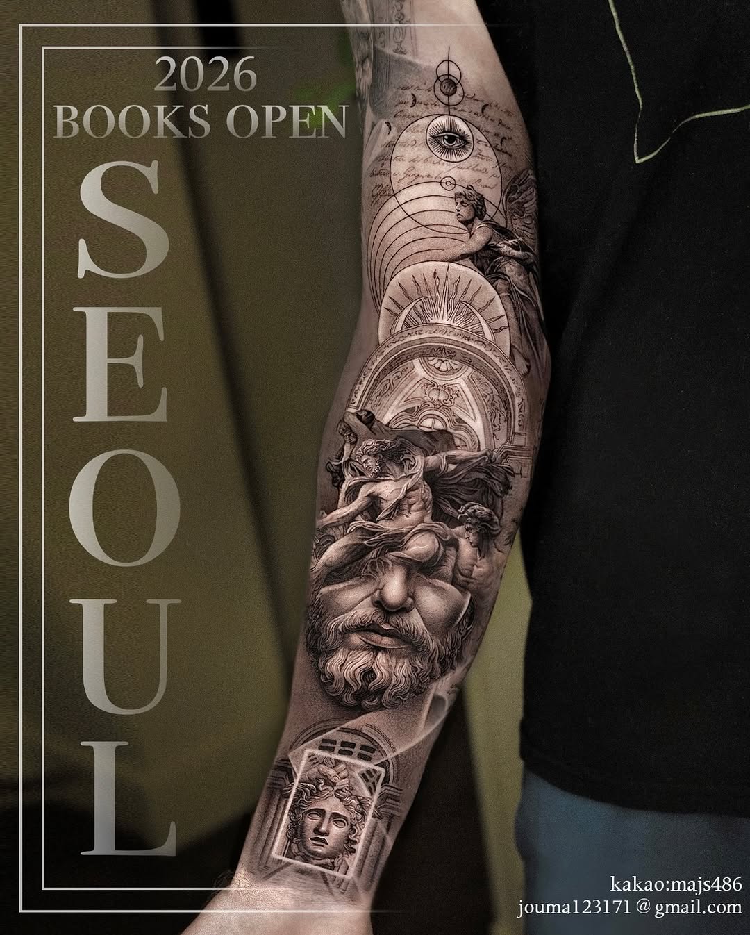 Tattoo by @dopamine_real โ realism, black_and_grey