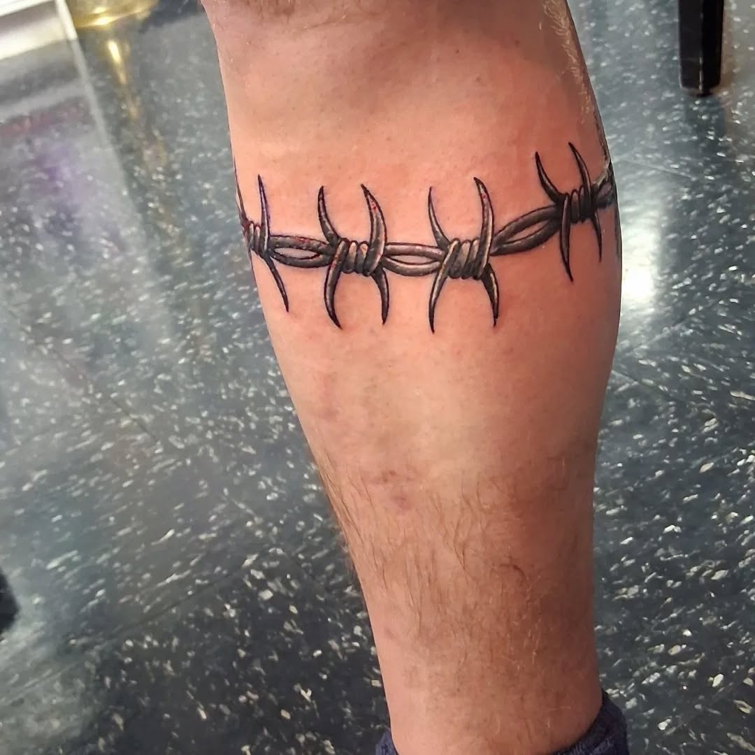 Tattoo by @tattoodaveatlivingcanvastattoo — blackwork, illustrative