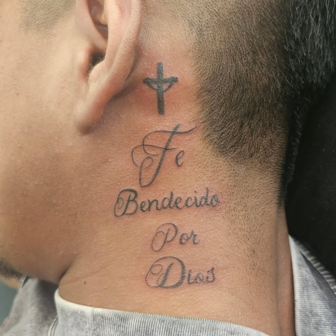 Tattoo by @_corazondnopal_ — lettering_script, fine_line