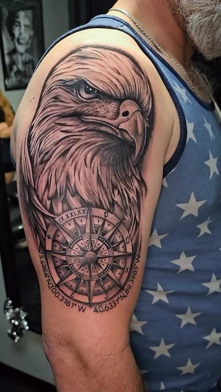 Tattoo by @mikeotattoo — realism, black_and_grey