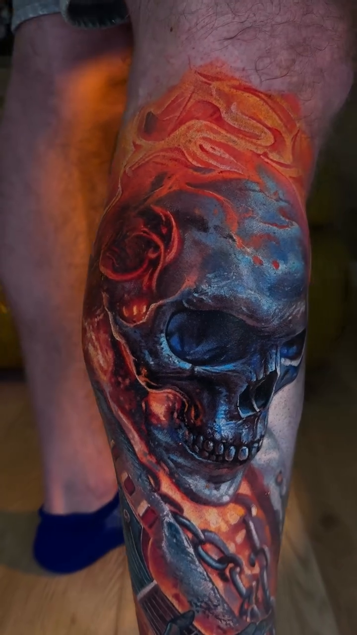 Tattoo by @dparamonov — realism, dark_realism
