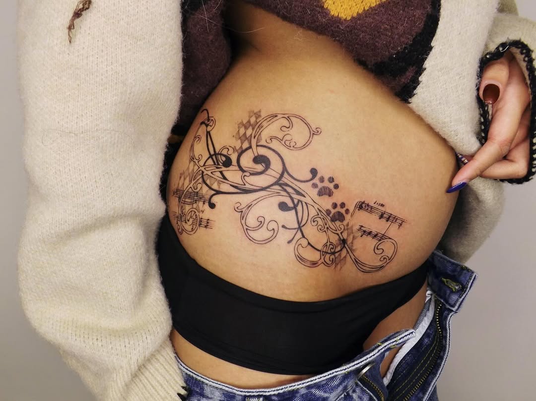 Tattoo by @blu.you — fine_line, ornamental