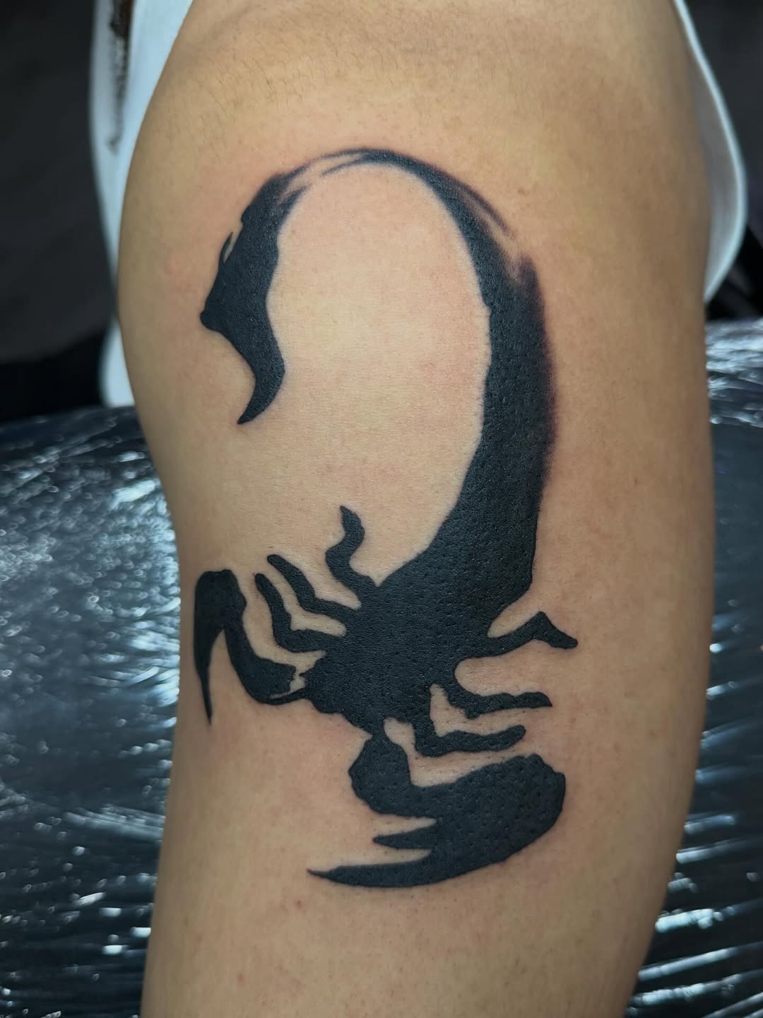 Tattoo by @cory.welker — blackwork