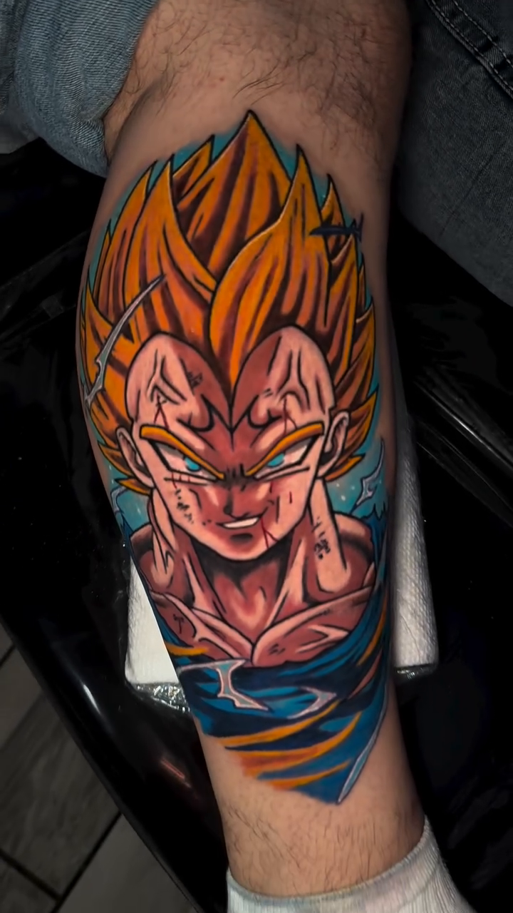 Tattoo by @210miketheinkman β anime