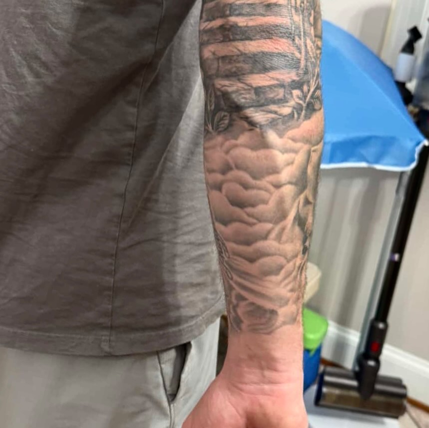Tattoo by @official_willoink โ black_and_grey, realism