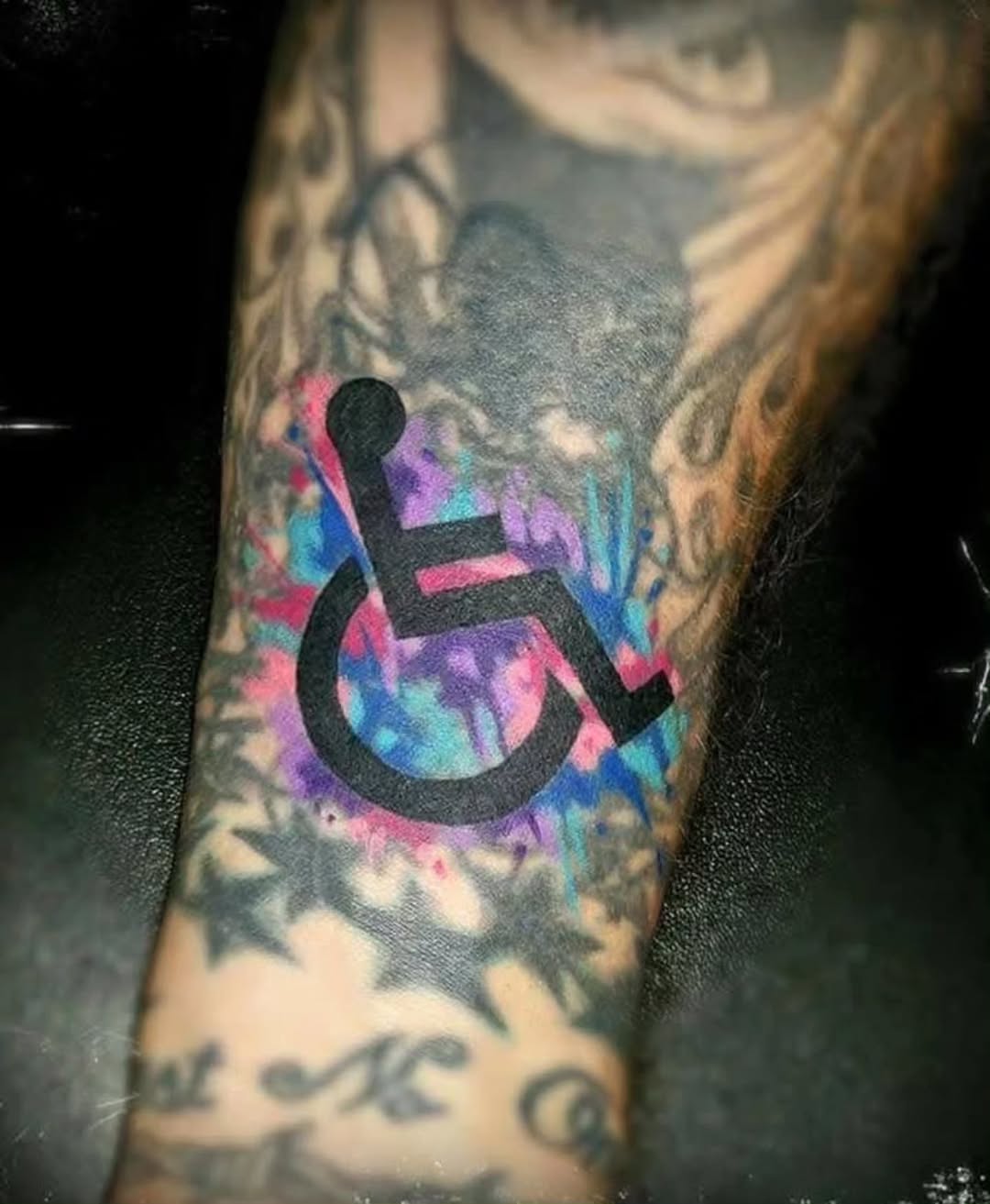 Tattoo by @jackart13 — illustrative, watercolor