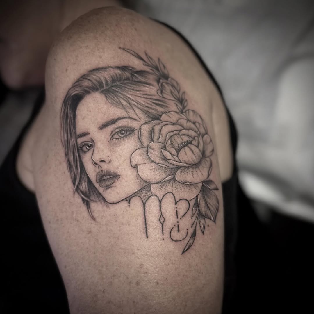 Tattoo by @linework_lacey — black_and_grey, realism