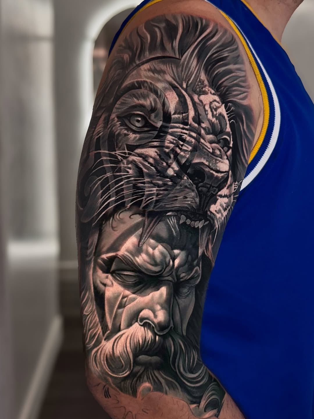 Tattoo by @luis_matattoo β realism, black_and_grey