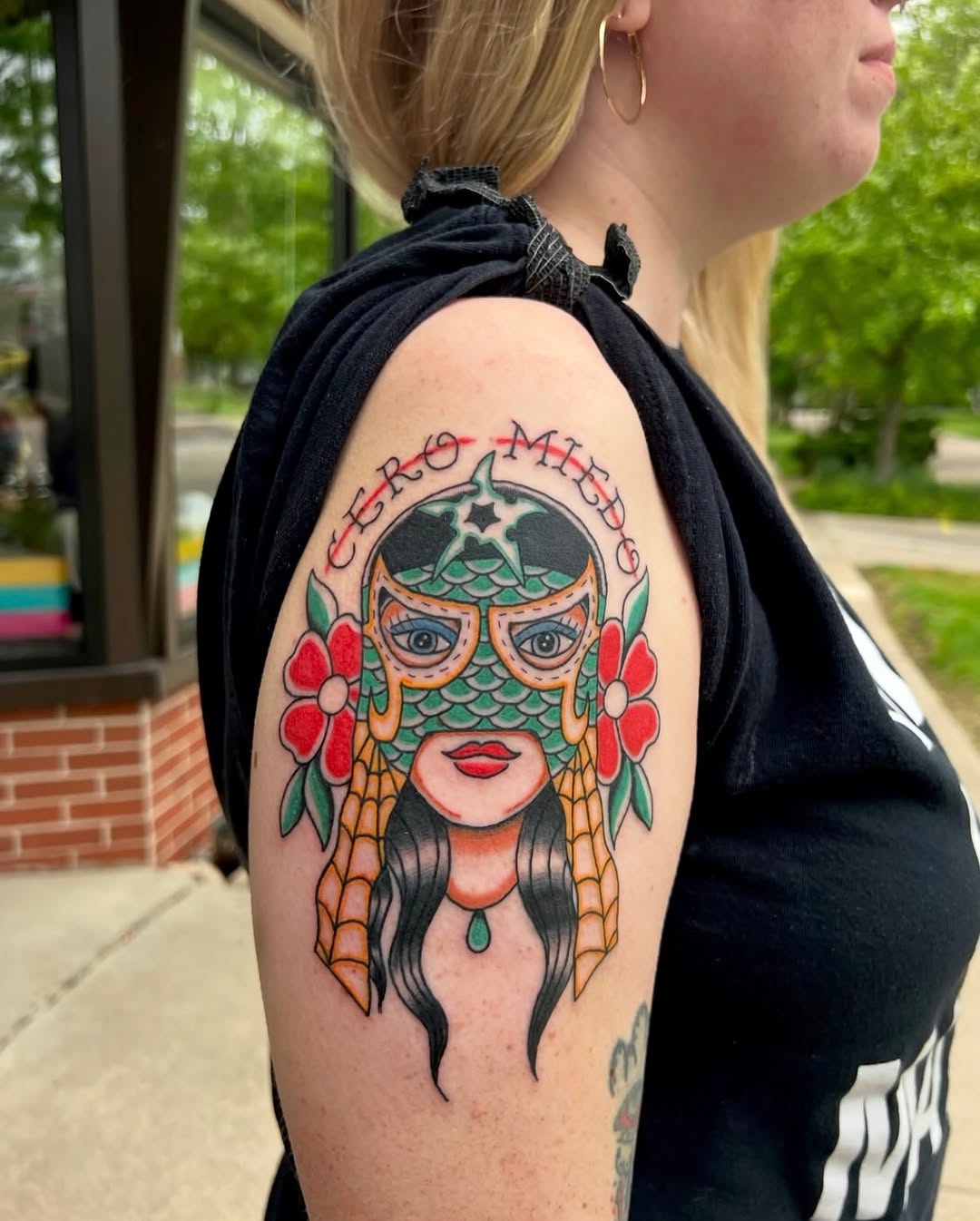 Tattoo by @mobunniemoproblems — american_traditional, illustrative