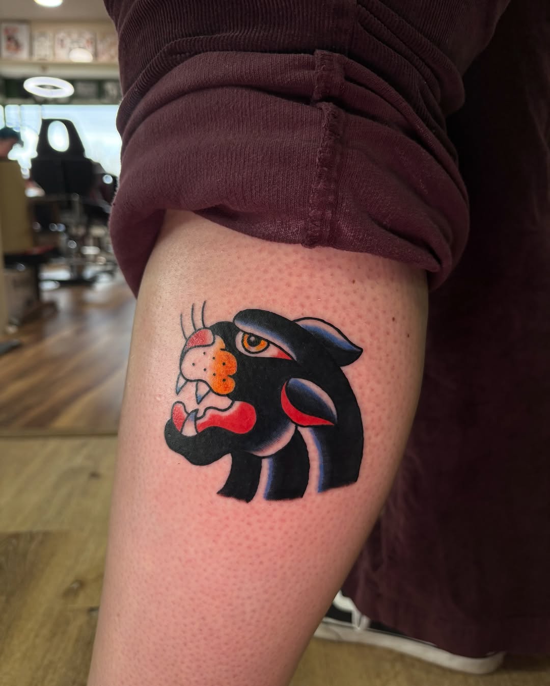 Tattoo by @mobunniemoproblems — american_traditional
