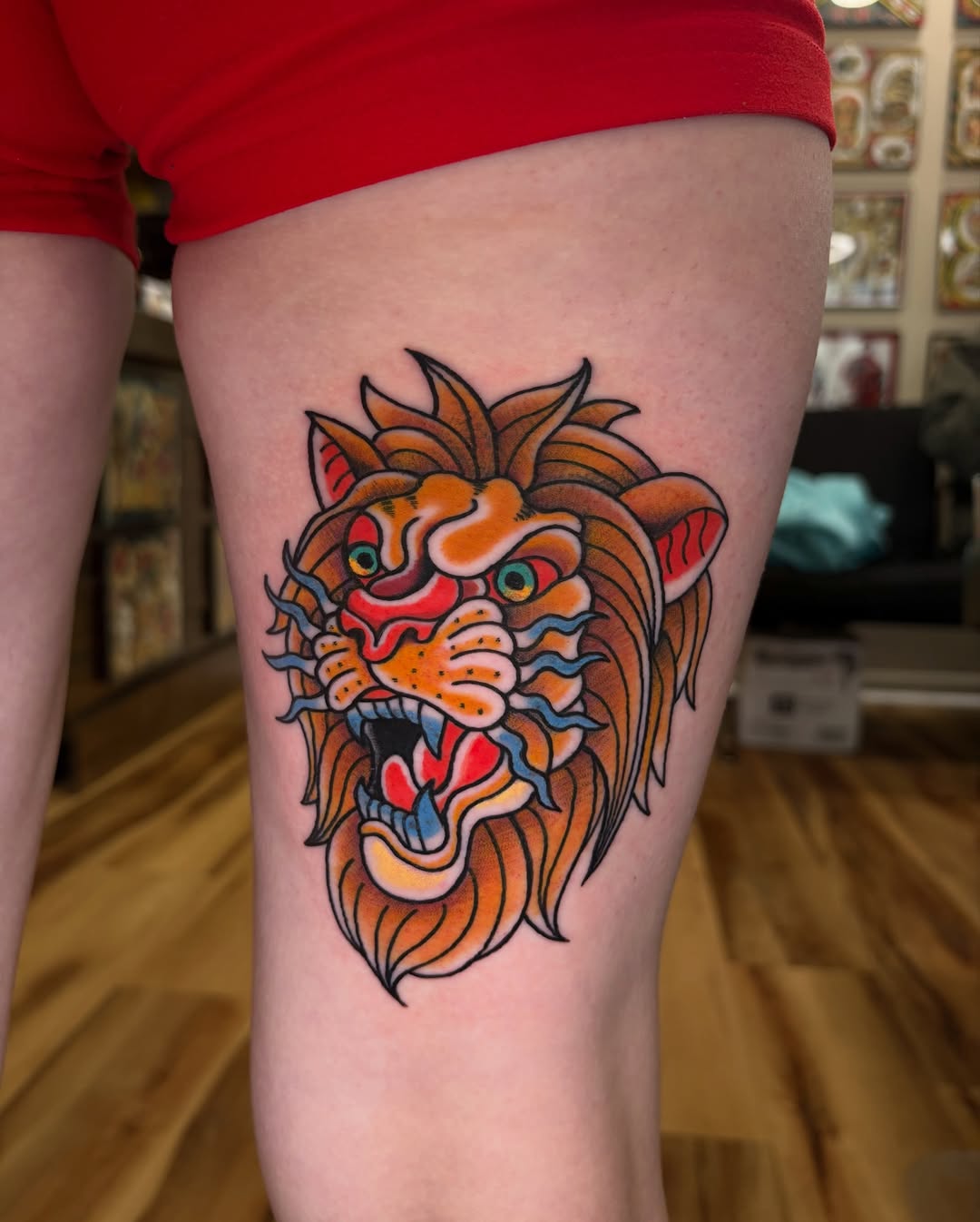 Tattoo by @mobunniemoproblems — american_traditional