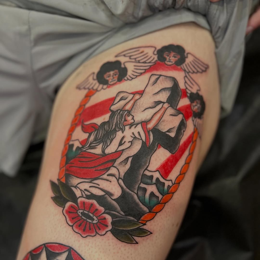 Tattoo by @justin_pino.sttn — american_traditional