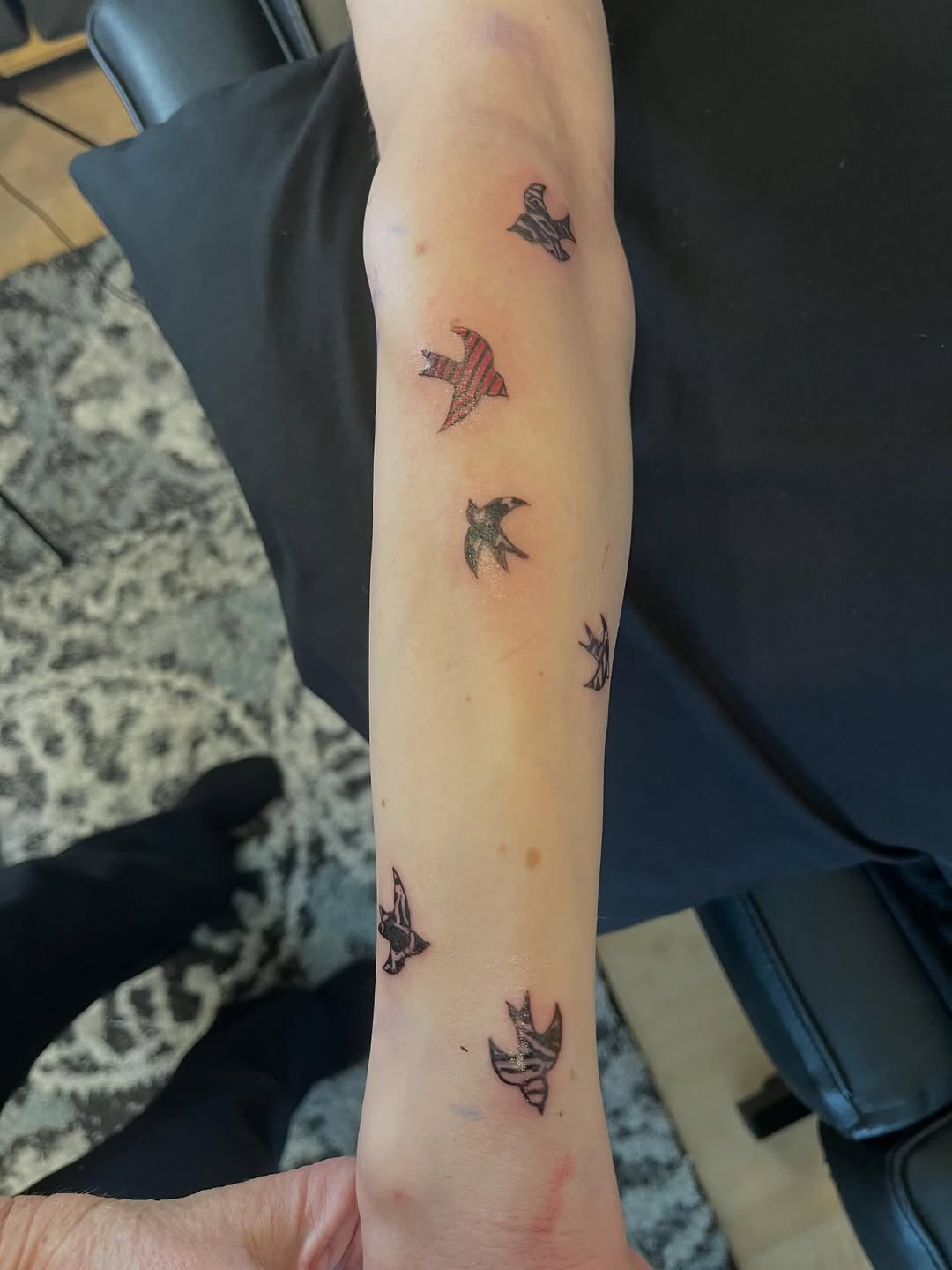 Tattoo by @tinytattootreasures — illustrative, black_and_grey
