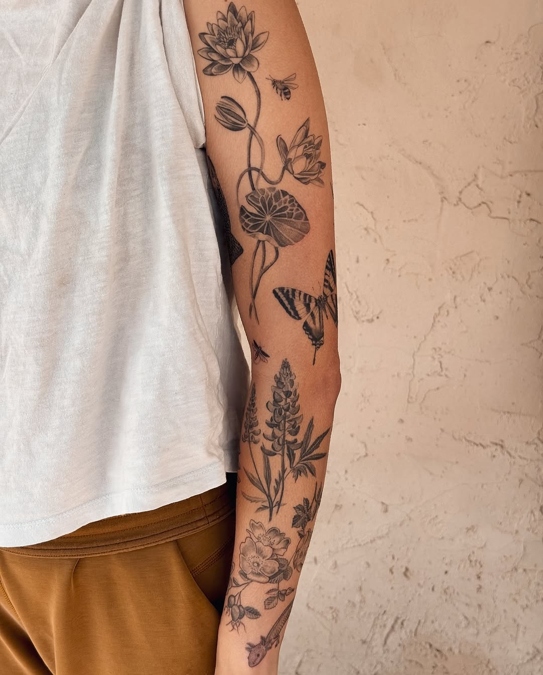 Tattoo by @cailintattoos — illustrative, black_and_grey