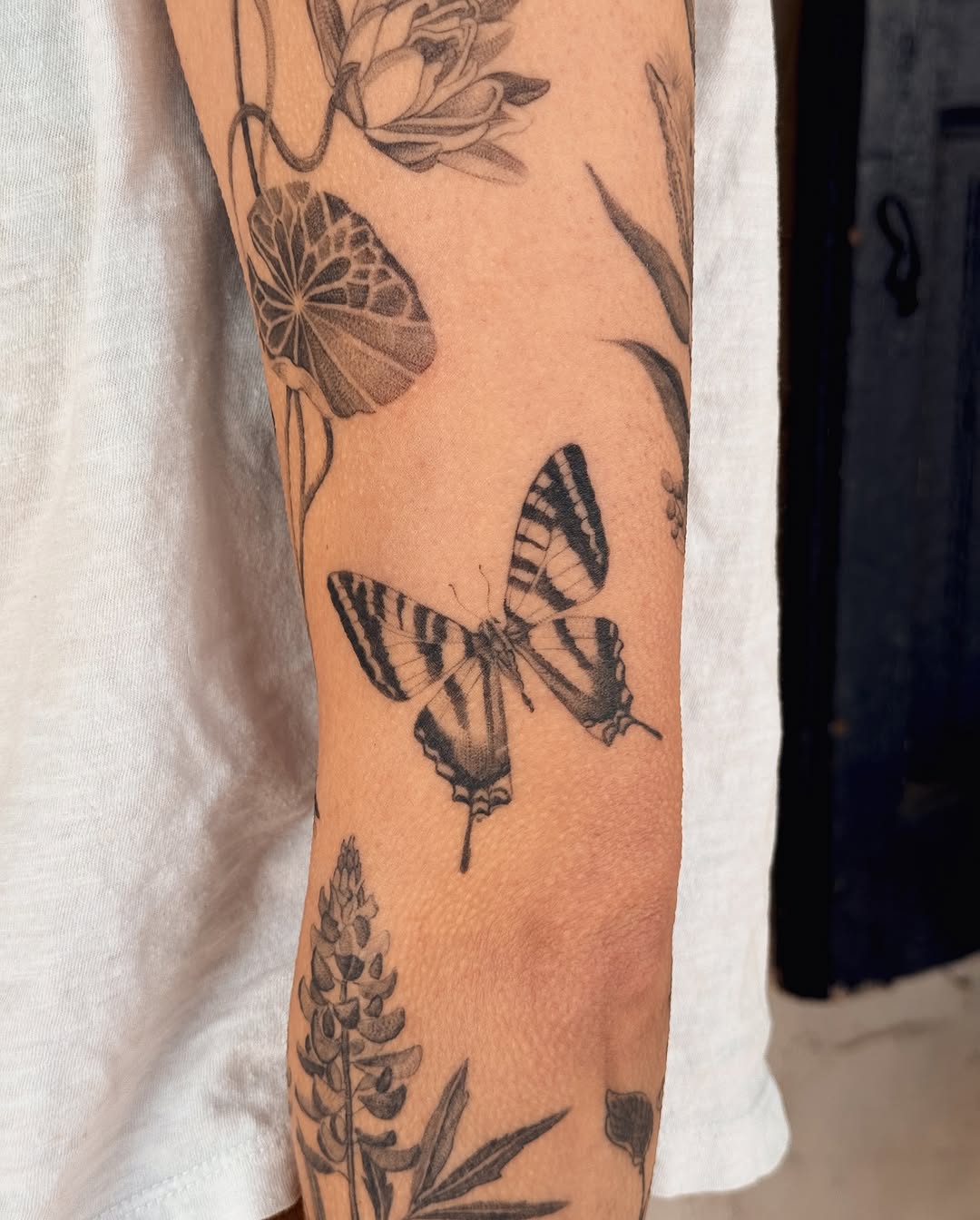 Tattoo by @cailintattoos — illustrative, black_and_grey