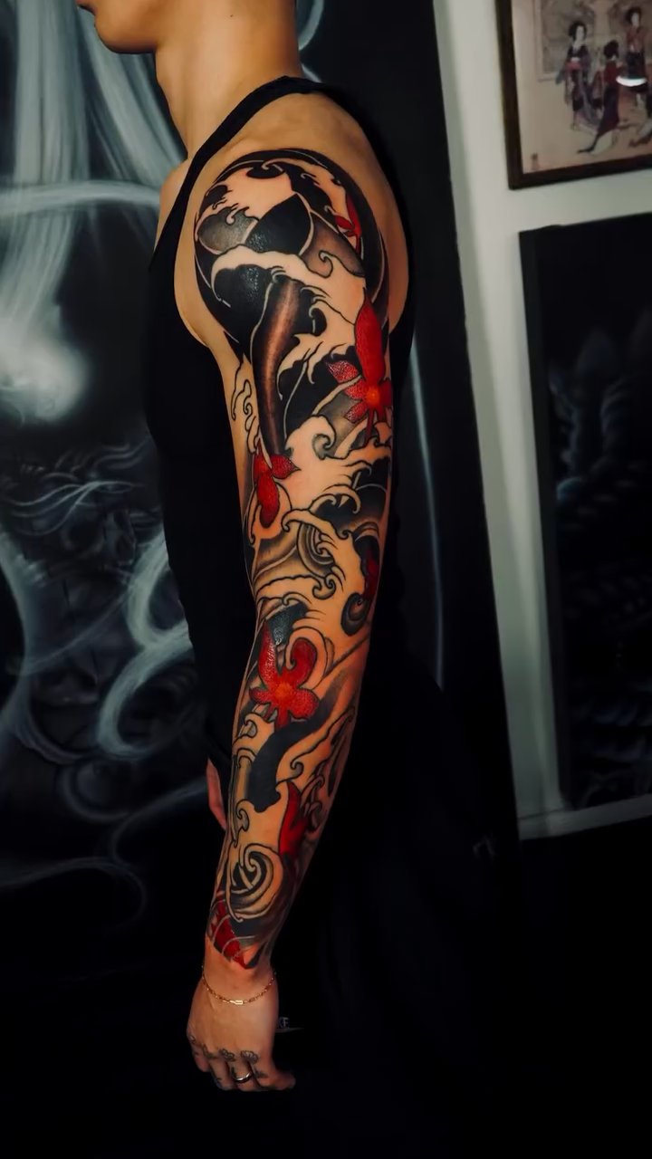 Tattoo by @gat_ink — japanese_irezumi