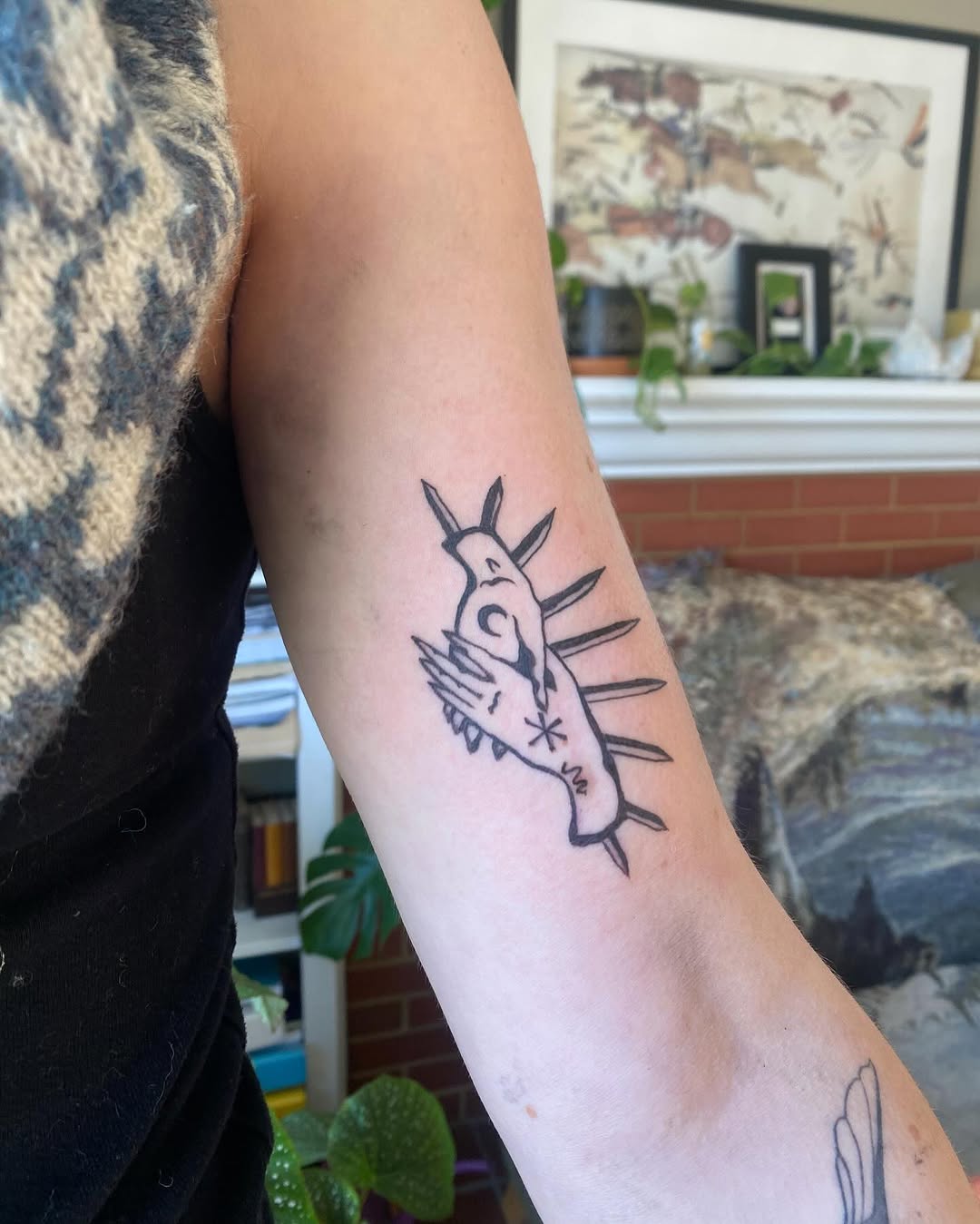 Tattoo by @littleblackdogtattoo — fine_line, illustrative