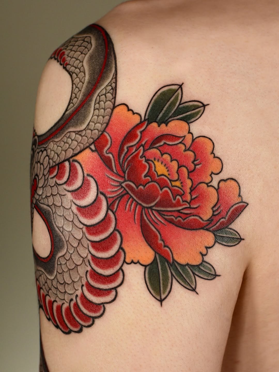 Tattoo by @nancebaozi — japanese_irezumi, neo_traditional