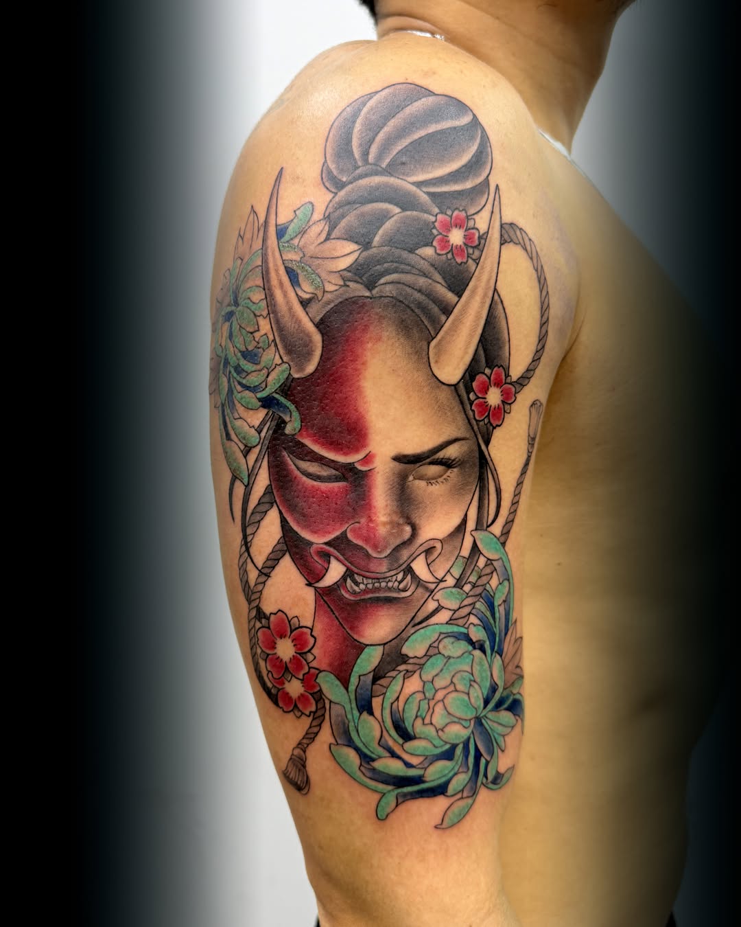Tattoo by @brikrangeltattoo — japanese_irezumi, realism