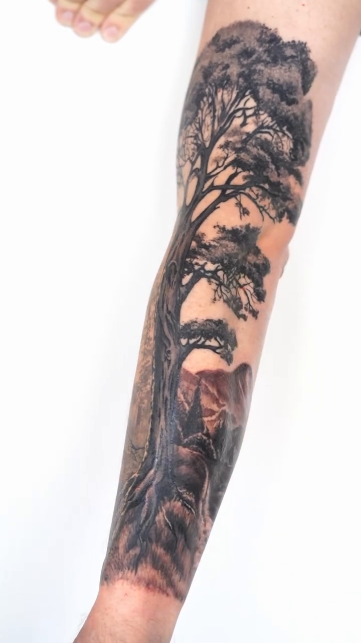 Tattoo by @tateart — realism, black_and_grey