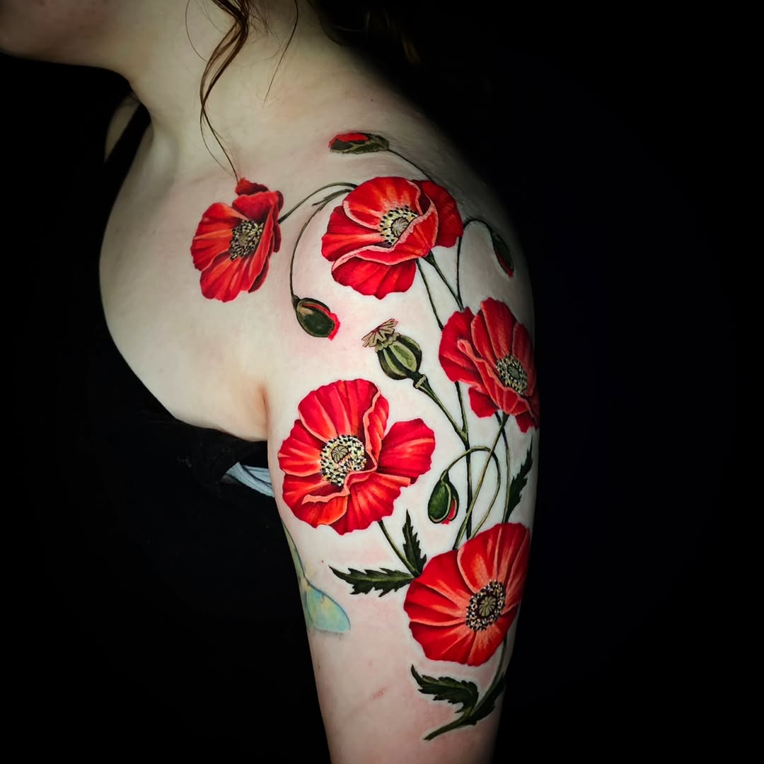 Tattoo by @shar_ific — realism, illustrative