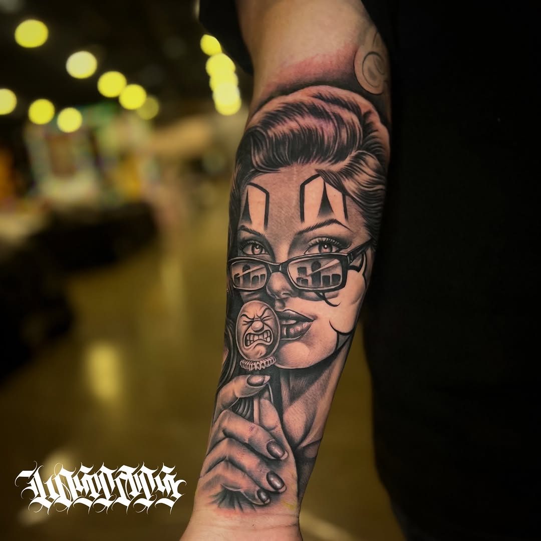 Tattoo by @_lostats_ — black_and_grey, realism