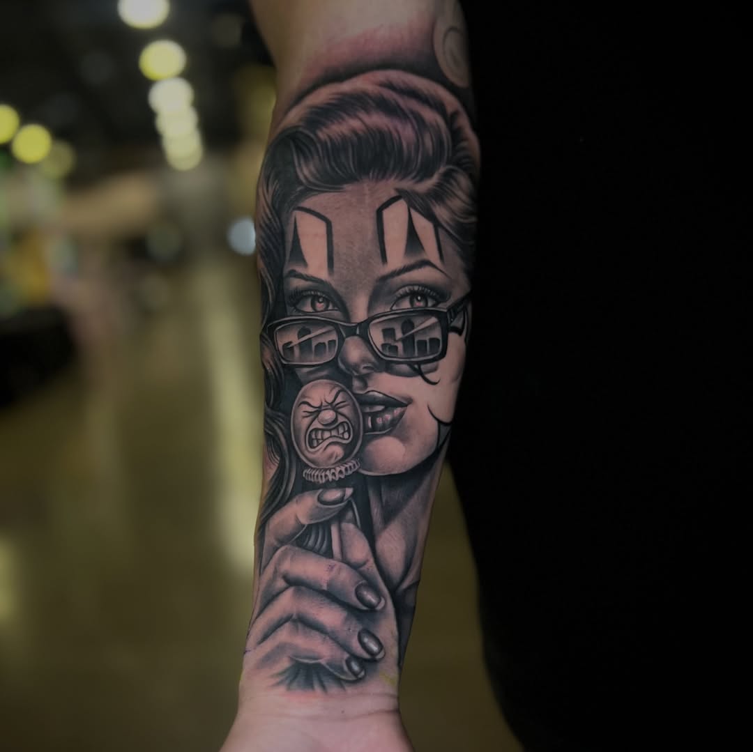 Tattoo by @_lostats_ — black_and_grey, realism