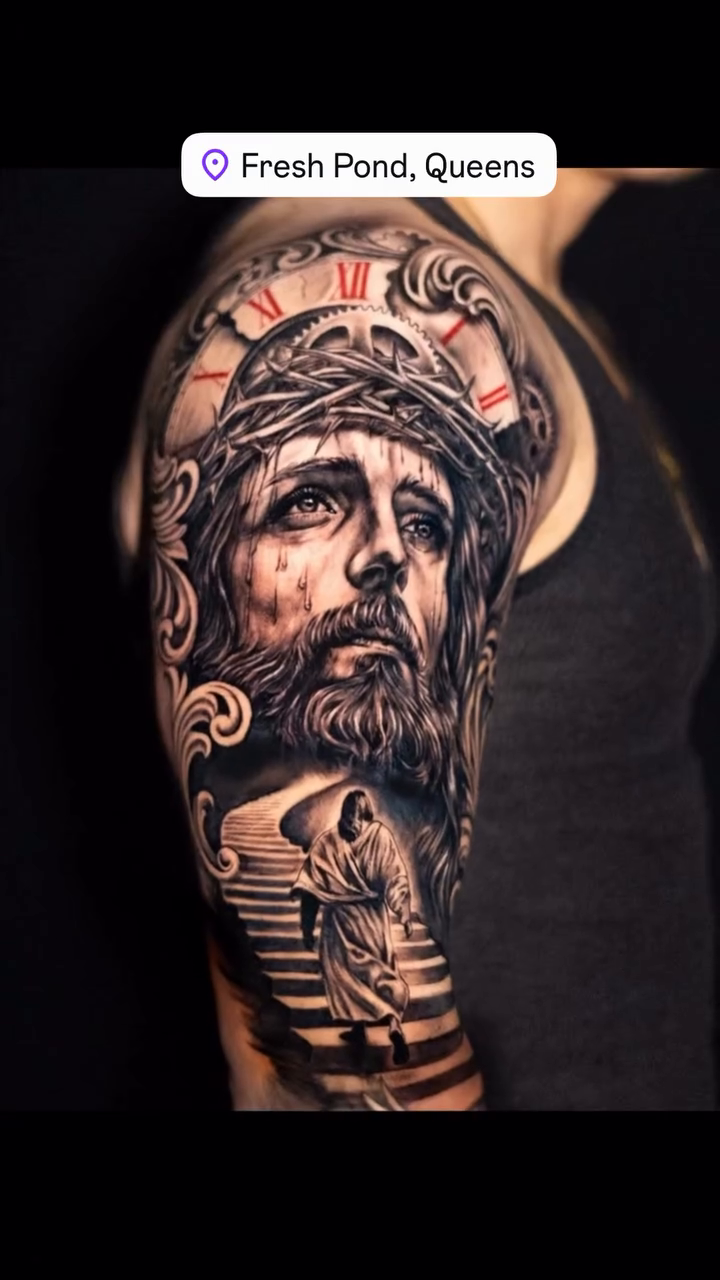 Tattoo by @jamesjurado — realism, black_and_grey
