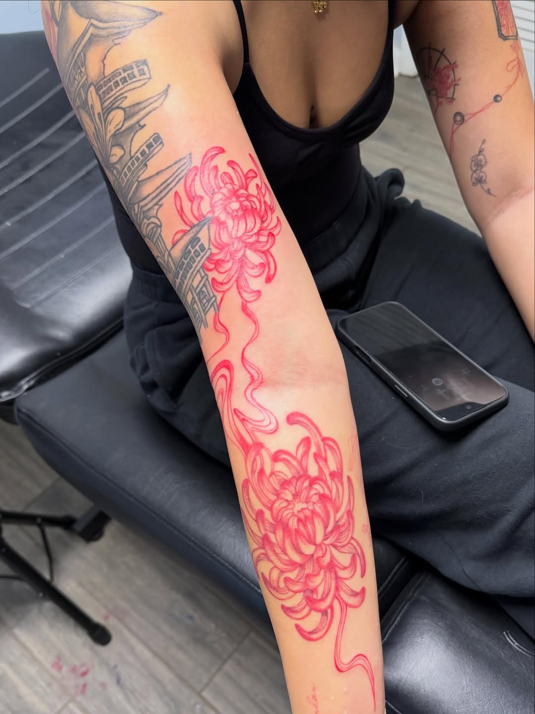 Tattoo by @stephsworldofink — japanese_irezumi, fine_line