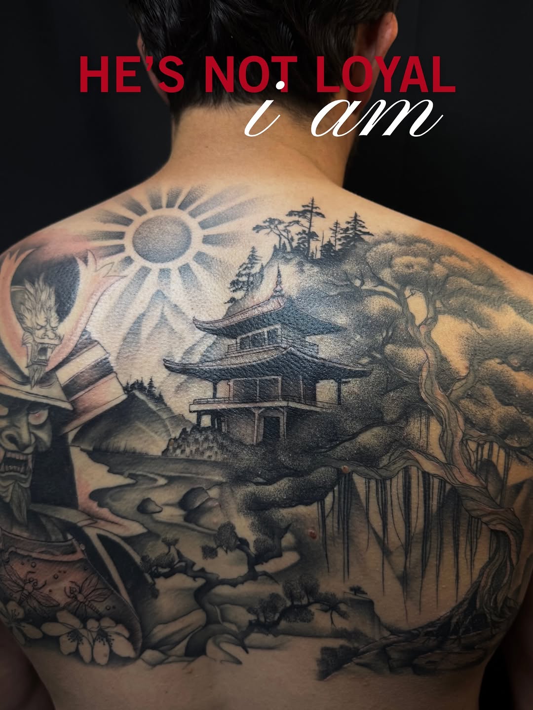 Tattoo by @modinerostattoos — japanese_irezumi, black_and_grey