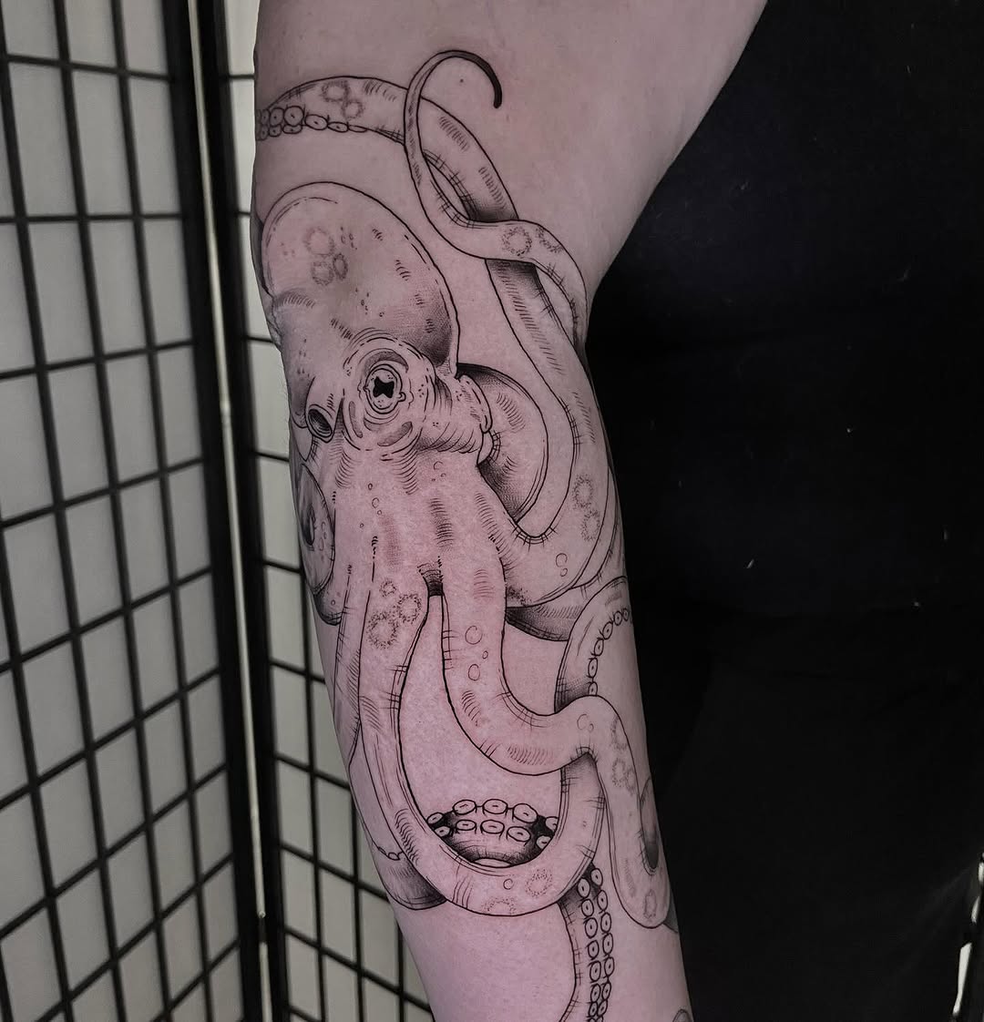 Tattoo by @tattoosbylibbey — black_and_grey, realism